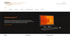 Desktop Screenshot of dienstconsulting.com